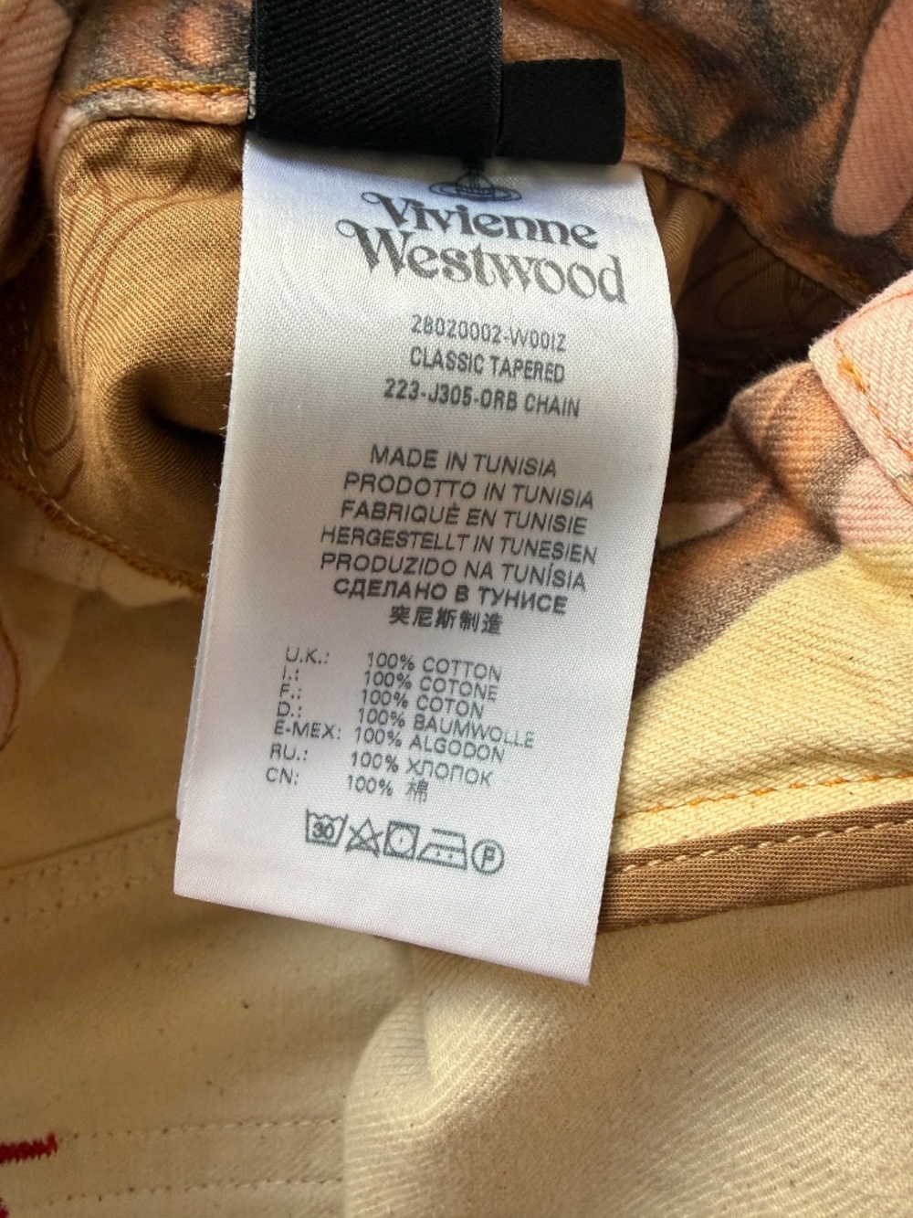 Vivienne Westwood New 530$ A/W 2022 over orb jeans w/ - Picture 9 of 11